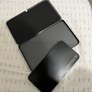 2 brand new make up forever empty refillable magnetic palette case